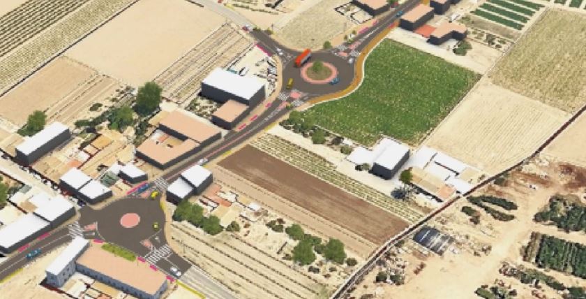 Recreació del projecte de la modificació de la CV-311.